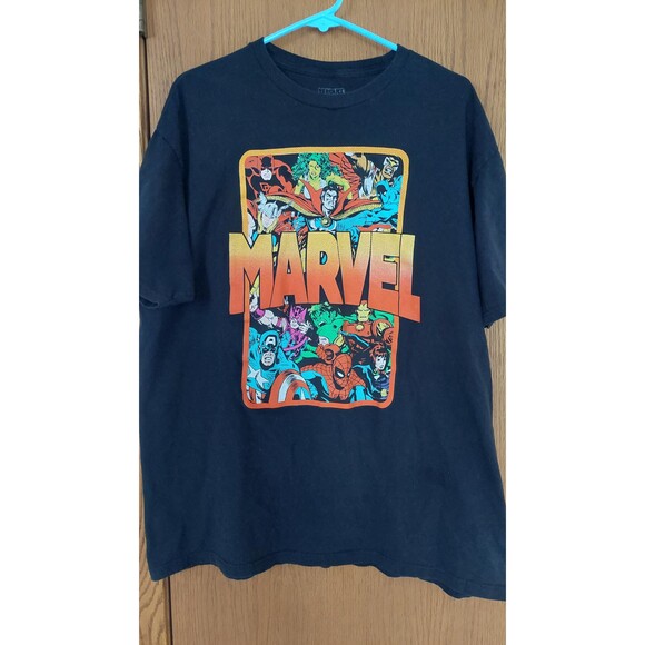 Vintage Rare Marvel T-Shirt - Rare Size Adult 2XL - Picture 1 of 4